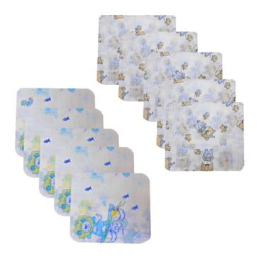 Imagem de Fralda De Pano Kit Com 2 Pacotes Caricia Baby Sortido Masculino