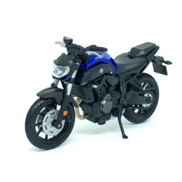 Imagem de Moto Miniatura Esportiva Yamaha Mt 07 Mt-07 Ano (2018) Metal