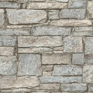 Imagem de Papel Parede Perspectives Chalet Stone Pp3902 Rolo: 10M X