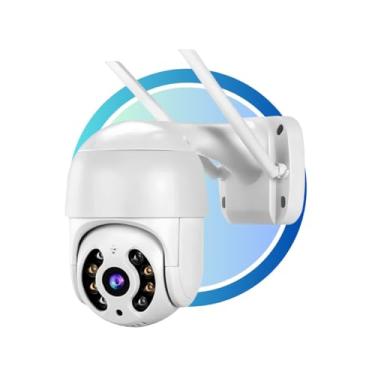 Imagem de Câmera de Segurança Ip Wifi Hd 1080p A8 Câmera Icsee Visão Noturna Infravermelho Externa Prova D'água