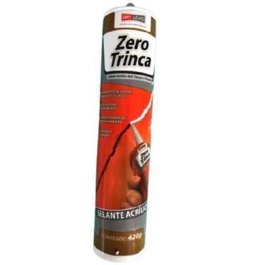 Imagem de Selante Acrílico Para Trincas E Fissuras Zero Trinca 420G - Drylevis