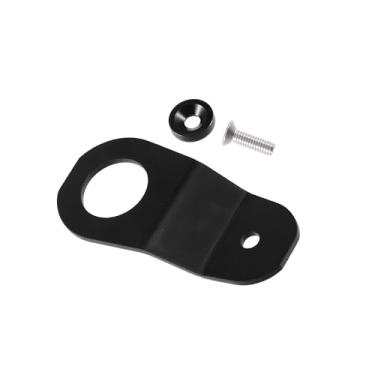 Imagem de Partuto Kit de suporte de radiador para tanque de água do motor e kit de arruela para Honda Civic 1996-2000 liga de alumínio preto 1 conjunto de substituição de material durável