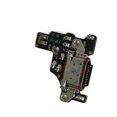 Imagem de zhxchzhi Placa de conector de base de carregamento OEM compatível com peças Motorola Edge 50 Fusion XT2429-2 XT2429-4