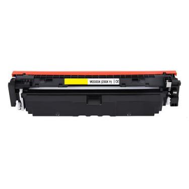 Imagem de Cartucho Toner HP W2302X 230X 4203 4303 5,5K S/ Chip Amarelo Compatíve