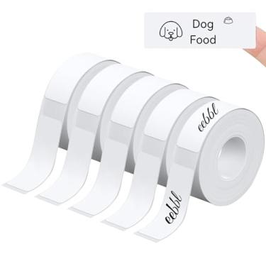 Imagem de 1175 peças de fita adesiva D30, 15 × 30 mm (0,59" × 1,5.1 cm) adesivos de impressão de etiquetas térmicas compatíveis com impressora de etiquetas portátil D30 papel de impressão de etiquetas adaptadas