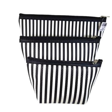 Imagem de Conjunto Necessaire Organizadora Viagem 3 Peças Frasqueira (Kit Outono, preto)