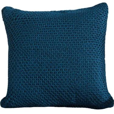 Imagem de Capa De Almofada Atacama New Decotiva 45x45cm Azul Cobalto