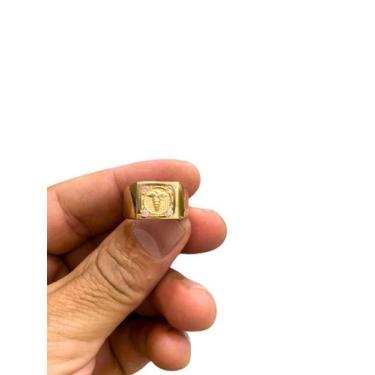 Imagem de Anel de Medicina Formatura Banhado Ouro 18K- Feminino - Gol Mix 2