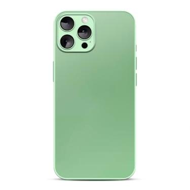 Imagem de Capinha Compativel com iPhone 14 Pro Max Verso Vidro Fosco Bordas de Silicone Luxuosa Premium Com Proteção de Camera