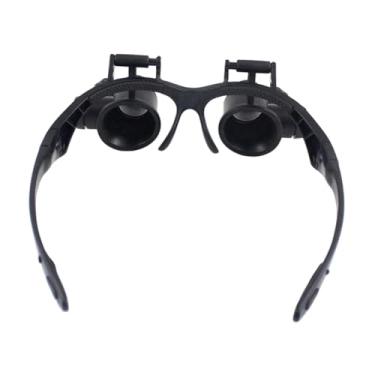 Imagem de ChuYiElegance Lupa de aumento portátil ergonômica, auxílio de inspeção 10x 15x 20x 25x, faixa de cabeça, lupa de joalheiro para artesanato, trabalho de perto