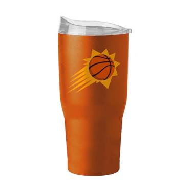 Imagem de FANMATS Copo de aço inoxidável NBA Phoenix Suns de 850 g – Acabamento em pó durável – Serve para a maioria dos porta-copos, copo NBA oficialmente licenciado – Mantém bebidas quentes e frias