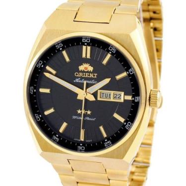 Imagem de Relógio orient masculino automatico dourado 469gp087f p1kx