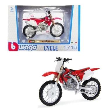 Imagem de Honda CRF450R Vermelha 1/18 Burago 51023 - Bburago