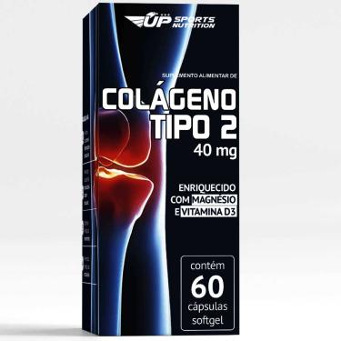 Imagem de Colágeno tipo 2 40mg com 60 Cápsulas Contra Dores Articulares