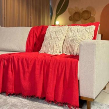 Imagem de Kit 02 Manta para Sofá Cama 4,00x1,80 Gigante Capa Protetor de Sofa Re