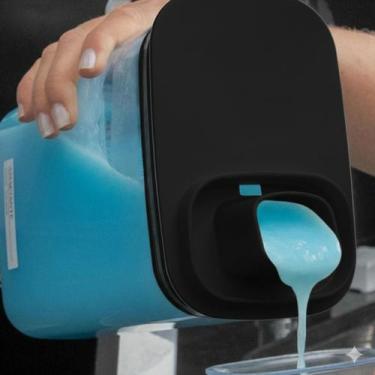 Imagem de Dispenser Multiuso Acrílico Lavanderia Casa Cozinha Porta Sabão em Pó/