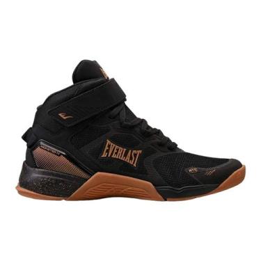 Imagem de Tenis masculino everlast monster 4, Preto, Ouro, 39