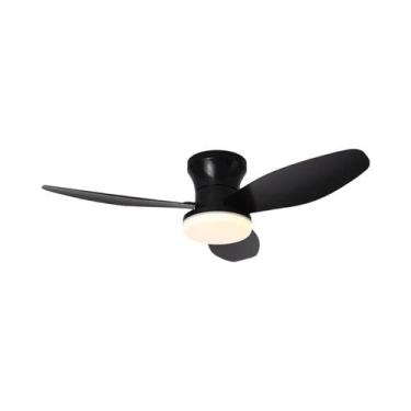 Imagem de Ventilador De Teto LED Grande De 34,6'' Com Luz E Controle Remoto, 3 L