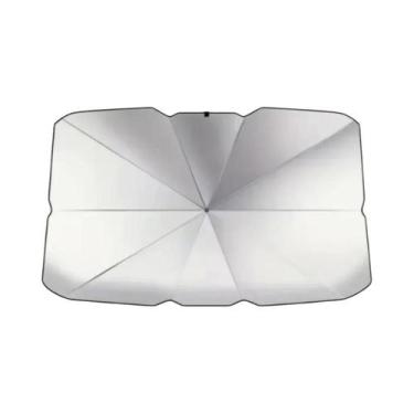 Imagem de Guarda-sol Retrátil Para Pára-brisa Dianteiro De Carro Com Isolamento 