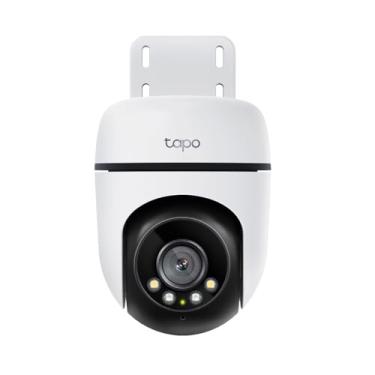 Imagem de TP-Link Tapo C530WS Câmera de Segurança Wi-Fi Externa 3K 5MP, Rotação 360°, Visão Noturna Colorida Starlight, Detecção por IA e Rastreamento, Wi-Fi 6 ou Ethernet, IP66 e MicroSD até 512 GB