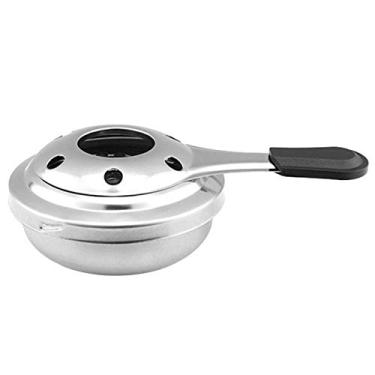 Imagem de KELATI Fogão a álcool portátil – Fogão ultraleve e compacto para mochila, acampamento e sobrevivência, mini fogão líquido à prova de vento