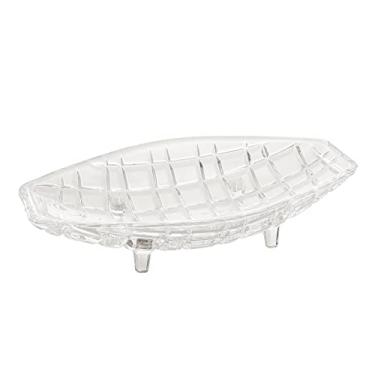 Imagem de Centro de Mesa de Cristal Deli 26cm x 14cm x 5,5cm - Lyor