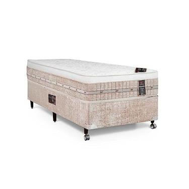 Imagem de Cama Box + Colchão Castor Solteiro Premium One Face Tecnopedic 88x188x57cm