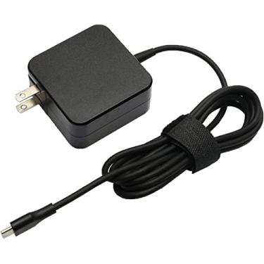 Imagem de Cabo adaptador USB-C tipo C 45W para Lenovo Chromebook C330 100e 300e 500e C340 S330 S340 2ª 3ª geração 4X20M26252 4X20E75131 ADLX45YCC3D ADLX45YLC3D ThinkPad T48 0 T48 Cabo de alimentação 0s T490S