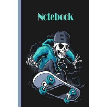 Imagem de Skateboarding Notebook: Skateboarding Notebook Wide Ruled,Lined Paper Notebook for School, Students,Gift for Kids, Boys, Girls,Skateboarding lover