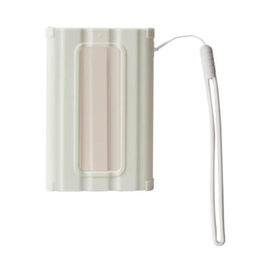 Imagem de Hermitshell Capa de transporte de silicone de substituição para Samsung T7 Shield 2TB / 1TB / 4TB, SSD portátil, USB 3.2 Gen2 Unidade externa de estado sólido (bege, capa de silicone)