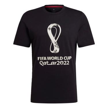 Imagem de Camiseta Estampada Copa do Mundo FIFA 2022™ Adidas-Masculino