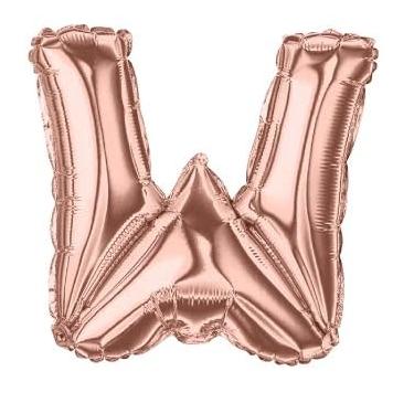 Imagem de Balão Metalizado Rose 70cm - Decoração de Festas, Aniversários e Eventos Letra D W P T E Z R C K Z - Casa dos Balões (Rose, R)