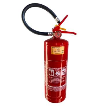 Imagem de Extintor De Pó 4kg ABC Incluso Suporte De Chão + Placas Fotoluminescentes Para Extintor E Saída De Emêrgencia