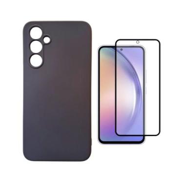 Imagem de Kit Capinha Aveludada + Película 3D para Sam. Galaxy A54 5G - ELXCASES