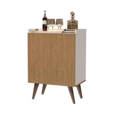 Imagem de Aparador Café Multiuso Armarinho Cozinha Cores Areso - Loja L, Off Whi