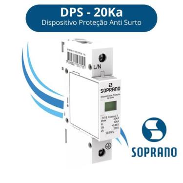 Imagem de Dps Protetor De Surto Classe Ll 1p 20ka 275v Soprano
