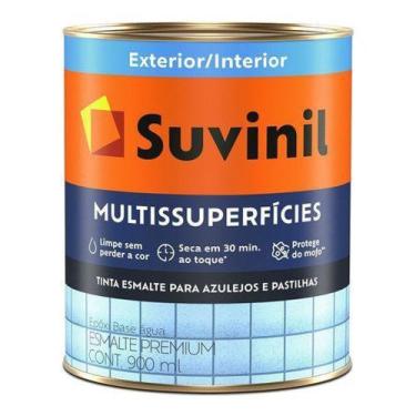 Imagem de Tinta Para Banheiro E Cozinha Suvinil Multi 900ml Branco - Máxima Cor