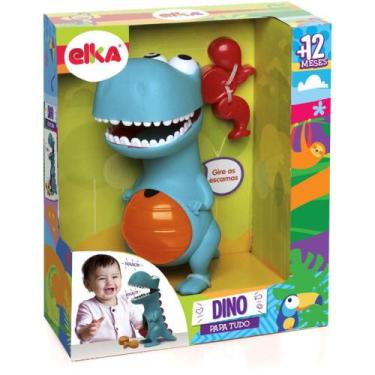 Imagem de Brinquedo para Bebê Dino Papa Tudo com Acessórios - ELKA