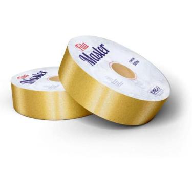 Imagem de Fita Master Lisa 32MMX50M Ouro - Xingo Embalagens