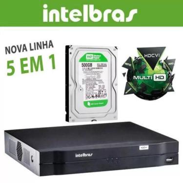 Imagem de Dvr Intelbras 16 Canais Mhdx 1116 Hdcvi Ahd Hdtvi 5 Em 1 + hd 500GB