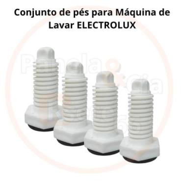 Imagem de Conjunto Pé nivelador para máquina de lavar Electrolux