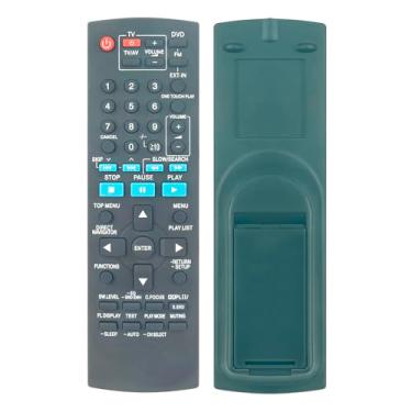 Imagem de AULCMEET N2QAYB000095 Novo controle remoto de substituição adequado para sistema de som Panasonic DVD Home Theater SC-PT850E-K SC-PT850E-S SA-PT550 SA-PT850 SC-PT850