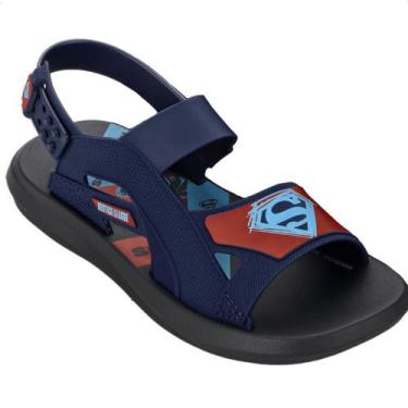 Imagem de Papete Sandália Infantil Grendene Kids Liga Da Justiça Agility Super H