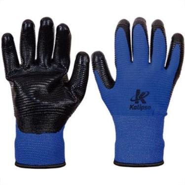 Imagem de Luva Nbr Wave Kalipso Azul/Pr 08 - M