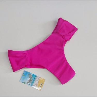 Imagem de Calcinha De Biquíni Borboleta Fio Duplo - Nayklê Moda Praia , Pink, M