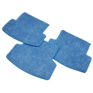 Imagem de Kit com 3un de Refil Mop Pano Compatível com Robô Aspirador Multilaser Multi Home Mars HO400