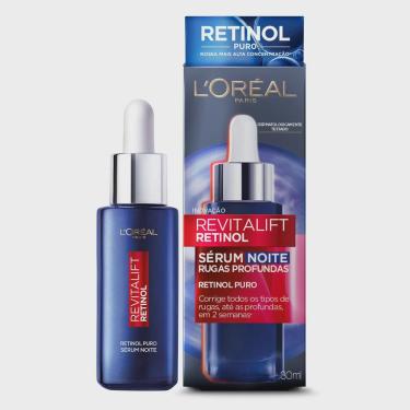 Imagem de Sérum facial noturno anti-idade L'ORÉAL paris revitalift retinol puro 30ML