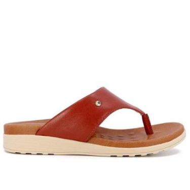 Imagem de Tamanco Salto Plataforma Feminino Usaflex AD3924004 Telha-Feminino