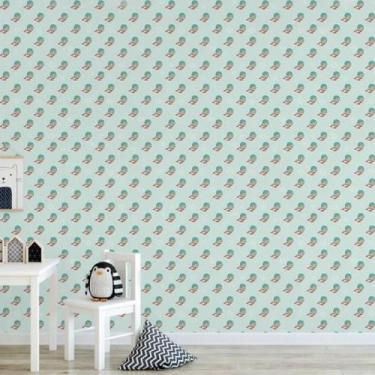 Imagem de Papel de Parede Infantil Sereia Menina - CasaH