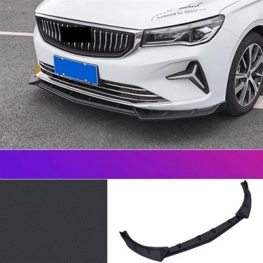 Imagem de Compatível para Geely Emgrand 4th 2022 2023 2024 Car Styling Pá dianteira Pás dianteiras Canard Lip Splitter Body Shovels Auto Acessórios(Matte Black)